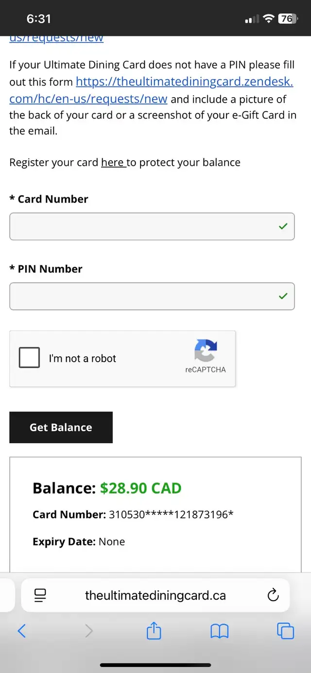 Food Gift  card. $28.94 balance. for $20 - Photo 3