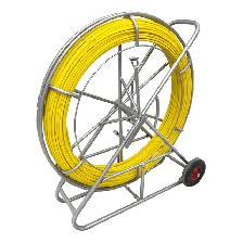 12mm Fish Tape Fiberglass Wire Cable Duct Rodder Puller 170553 - Photo 2