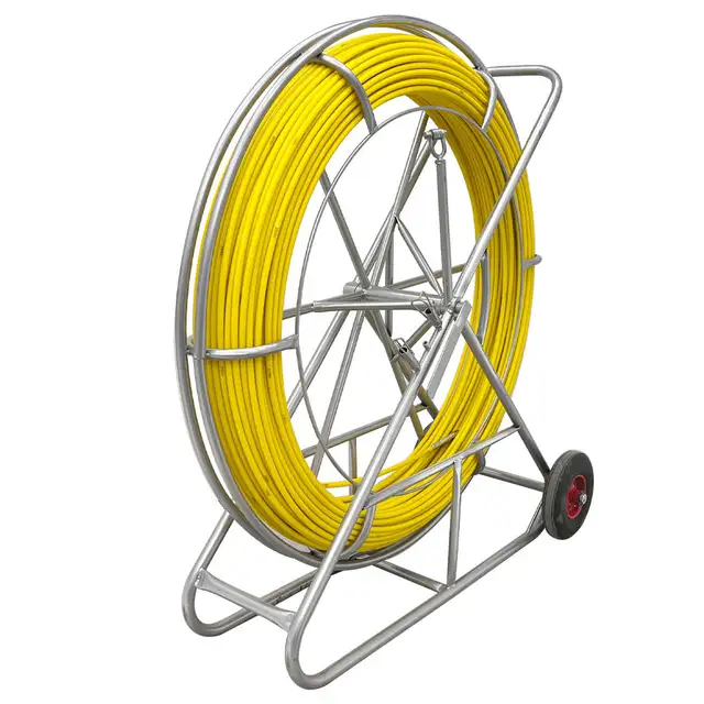 12mm Fish Tape Fiberglass Wire Cable Duct Rodder Puller 170553 - Photo 6