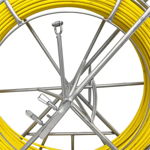 12mm Fish Tape Fiberglass Wire Cable Duct Rodder Puller 170553 - Photo 7