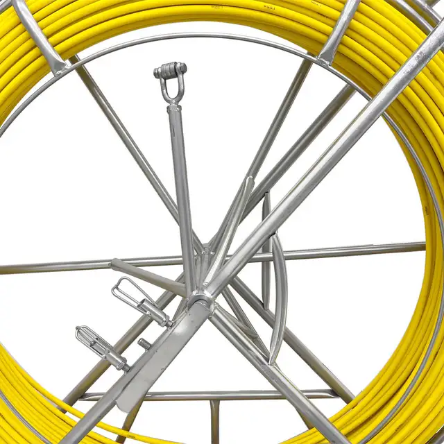 12mm Fish Tape Fiberglass Wire Cable Duct Rodder Puller 170553 - Photo 8