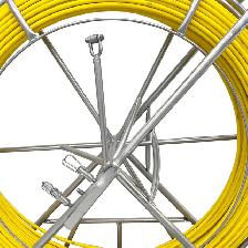12mm Fish Tape Fiberglass Wire Cable Duct Rodder Puller 170553 - Photo 8