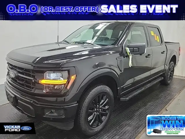 2024 Ford F-150 XLT 302A BLACK EDITION POWERBOOST 7.2KW
