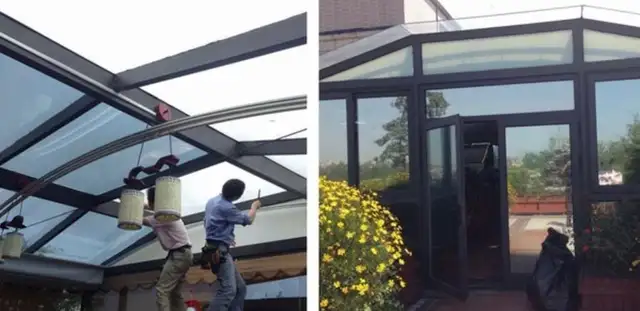 PRIVACY FROSTED MIRROR WINDOW TINTING WE INSTALLED - Photo 4