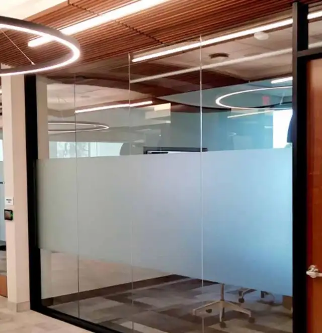 FROSTED WINDOW TINTING WE INSTALLED - Photo 4