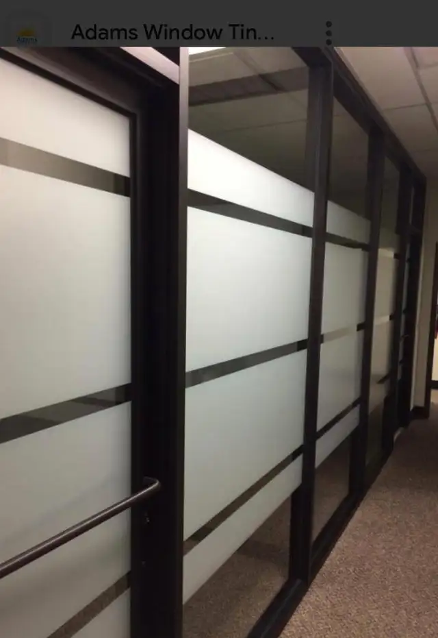 FROSTED WINDOW TINTING WE INSTALLED - Photo 5