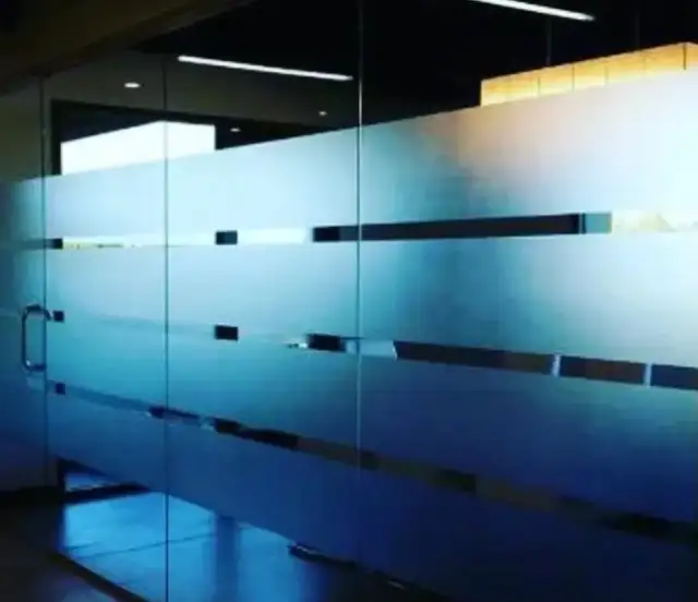 FROSTED WINDOW TINTING WE INSTALLED - Photo 6