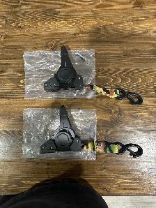 2 pack retractable ratchet straps