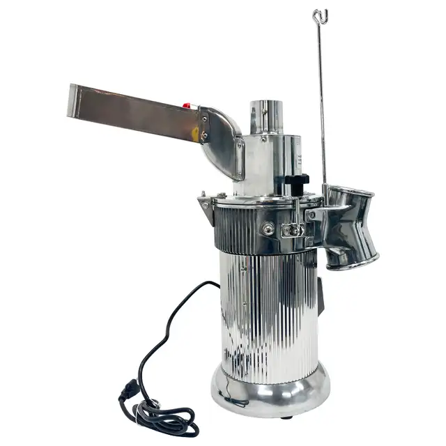 Continuous Feeding Hammer Grain Grinder Mill Machine 110V 170139 - Photo 4