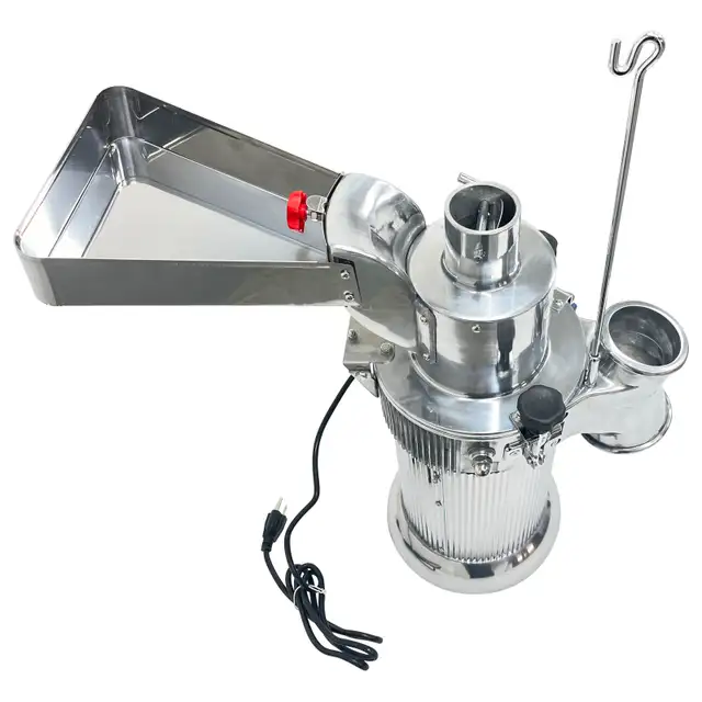 Continuous Feeding Hammer Grain Grinder Mill Machine 110V 170139 - Photo 8