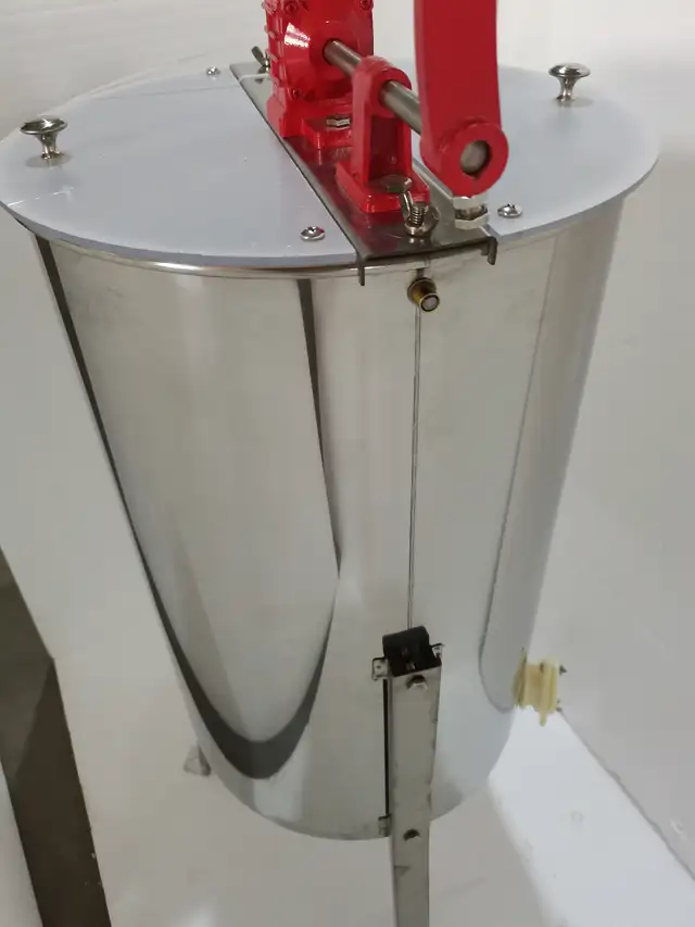 Manual 2 Frame Honey Extractor Beekeeping Honey filter 170463 - Photo 6