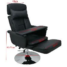 Black Bed Chair Rotatable Massage Spa Salon Air Pressure 300101