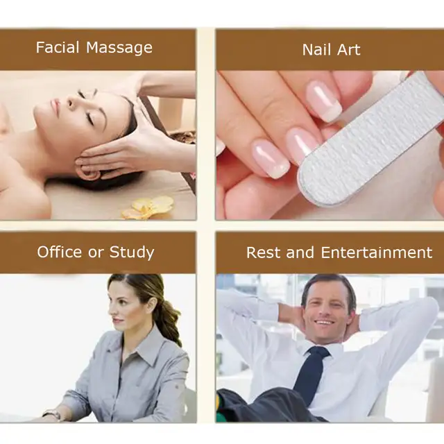 Black Bed Chair Rotatable Massage Spa Salon Air Pressure 300101 - Photo 2