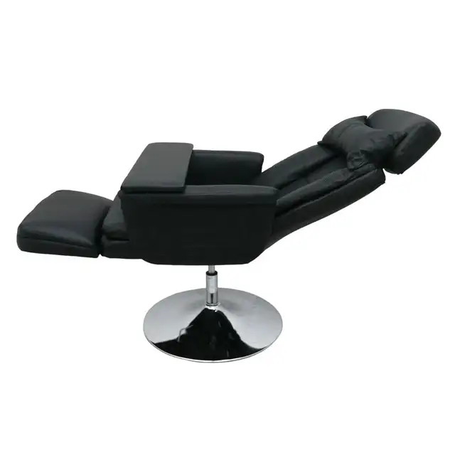 Black Bed Chair Rotatable Massage Spa Salon Air Pressure 300101 - Photo 10