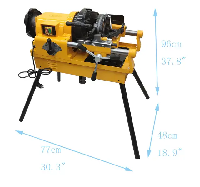Electric Pipe Threader Machine 1/2' - 3' Cutter 300464 - Photo 9