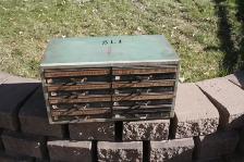 Coffre coffret en métal a casier industriel (Livraison possible)