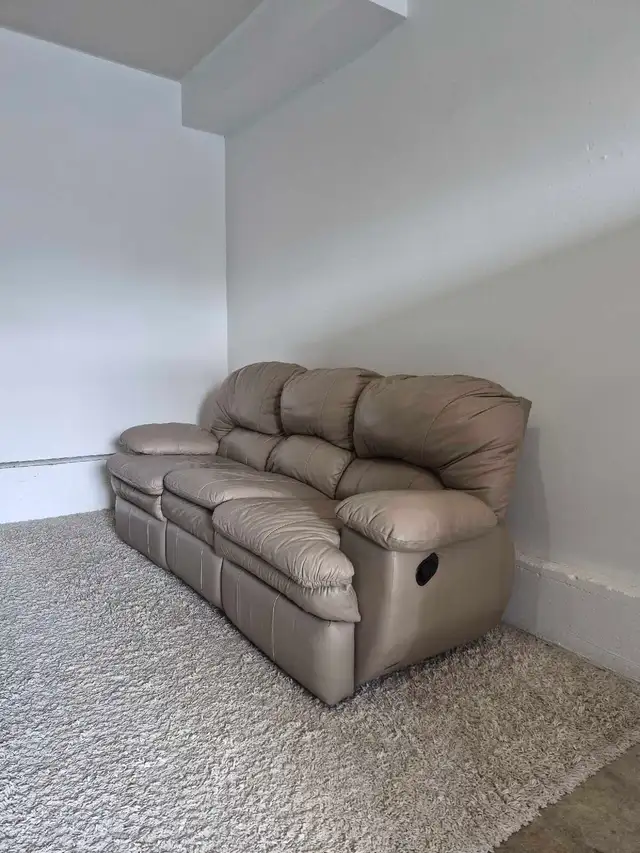 FREE DELIVERY Palliser 3 Seater Leather Recliner Sofa / Couch - Photo 3