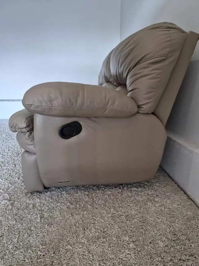 FREE DELIVERY Palliser 3 Seater Leather Recliner Sofa / Couch - Photo 4