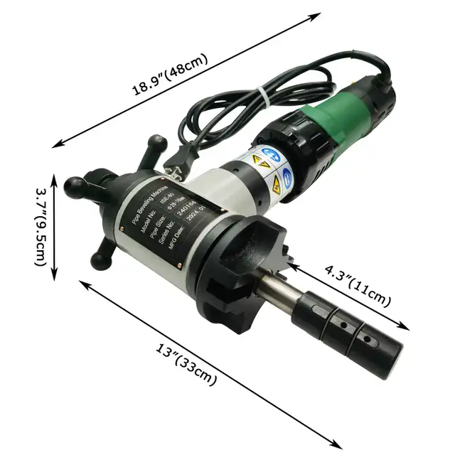 220V Inner Swelling Pipe Beveling Machine 11''-3'' 056085 - Photo 2