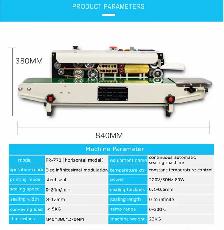 Continuous Band Horizontal Bag Sealer Digital Display 070846 - Photo 4