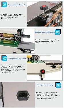 Continuous Band Horizontal Bag Sealer Digital Display 070846 - Photo 9