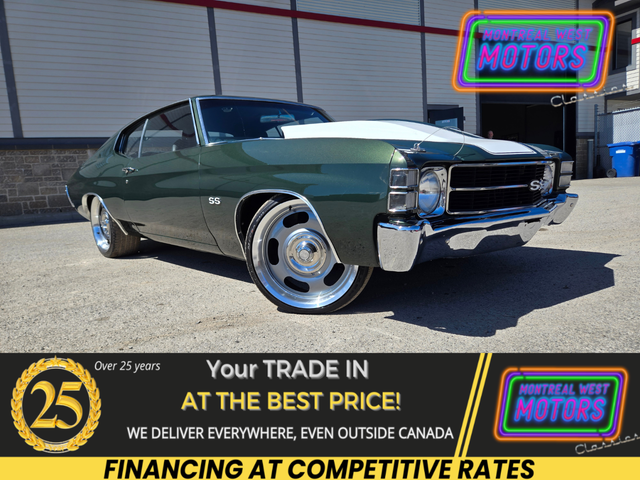 1971 Chevrolet Chevelle 6.0L LS swap ! 5 Speed Manual ! 550HP