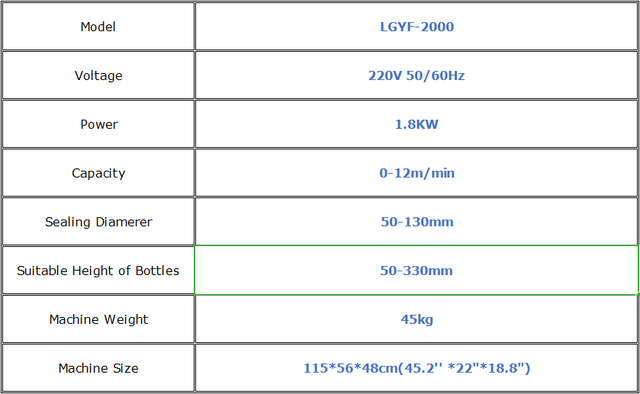 Promotion LGYF-2000 Continuous Induction Sealer Machine 181333 - Photo 10