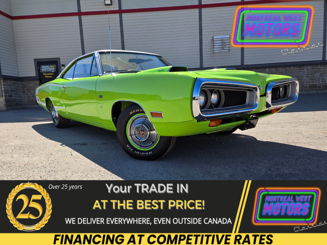 1970 Dodge SUPER BEE 383 MAGNUM / MATCH NUMBER Vrai Super Bee !