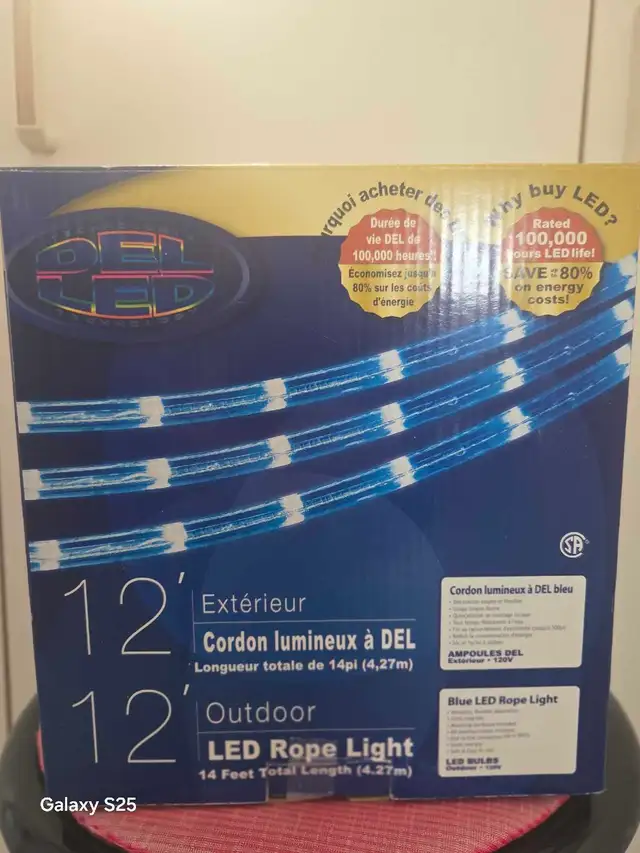 Courants de lumière  DEL