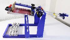 8x10Inch Cylindrical Screen Printing press Curved Printer 006593