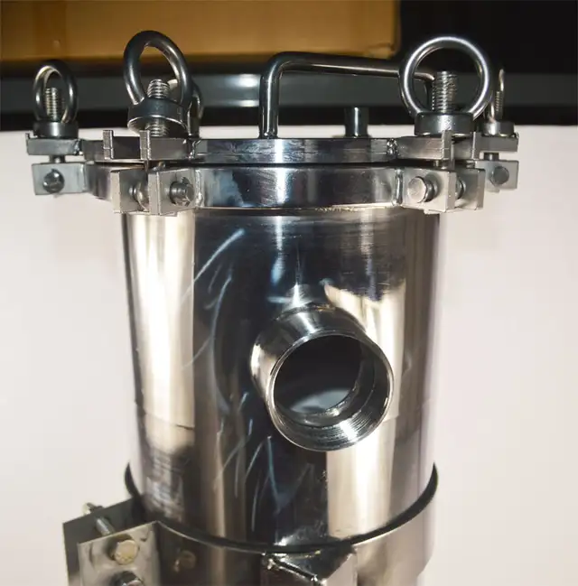 #2 Bag Filter 20um 304 SS Filter 100 Psi 2' Npt In/Out 025079 - Photo 4