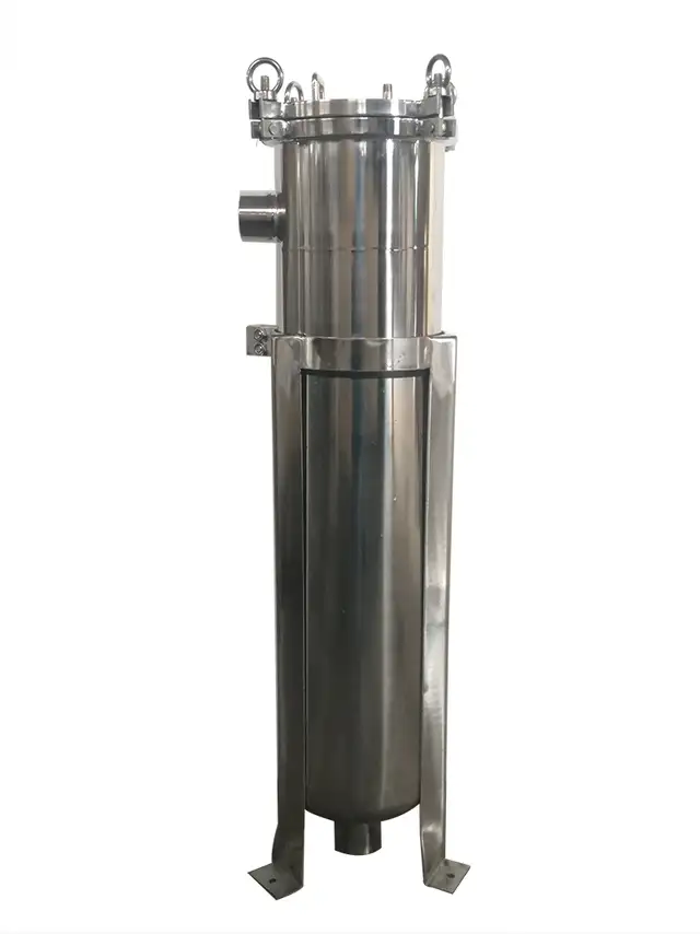 #2 Bag Filter 20um 304 SS Filter 100 Psi 2' Npt In/Out 025079 - Photo 8