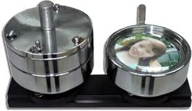 Fall Deal Sale 75mm (3') Round Mould Button Maker Press