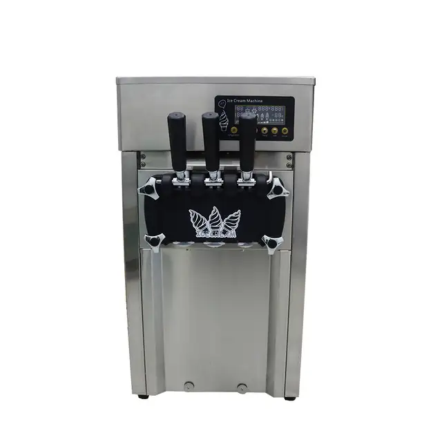 3 Flavor Soft Ice Cream Machine w/LED Display210153 - Photo 3