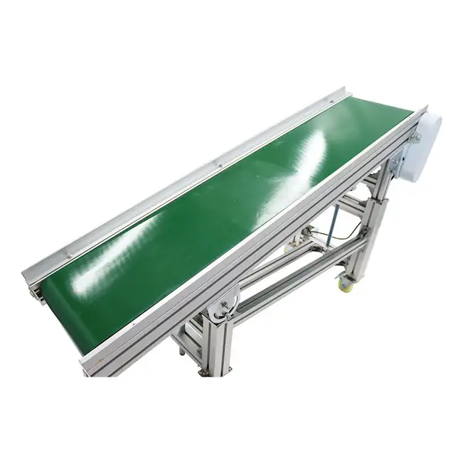 59x11.8" Green PVC Belt Inclined Wall Conveyor 230562 - Photo 3