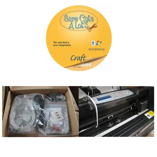 34" Heat Press Transfer Vinyl Cutter Cutting Plotter 004560 - Photo 3