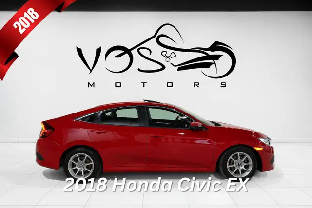 2018 Honda Civic EX 4dr Sdn - V6897 - No Payments for 6 Months