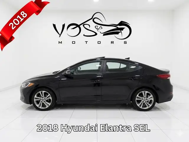 2018 Hyundai Elantra SEL 4dr Sdn - V7052 - No Payments for 1 Yea