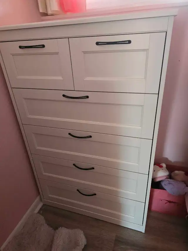 commode blanche Ikea