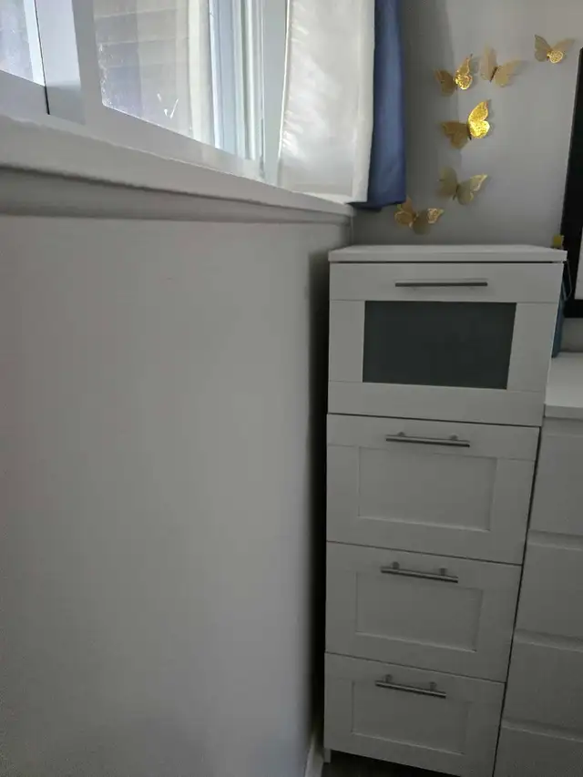 commode blanche Ikea