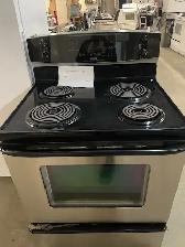 Cuisinière stainless ronds serpentins Kenmore