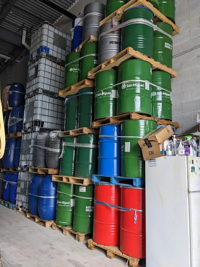 Metal  barrel  Food grade . - Photo 2