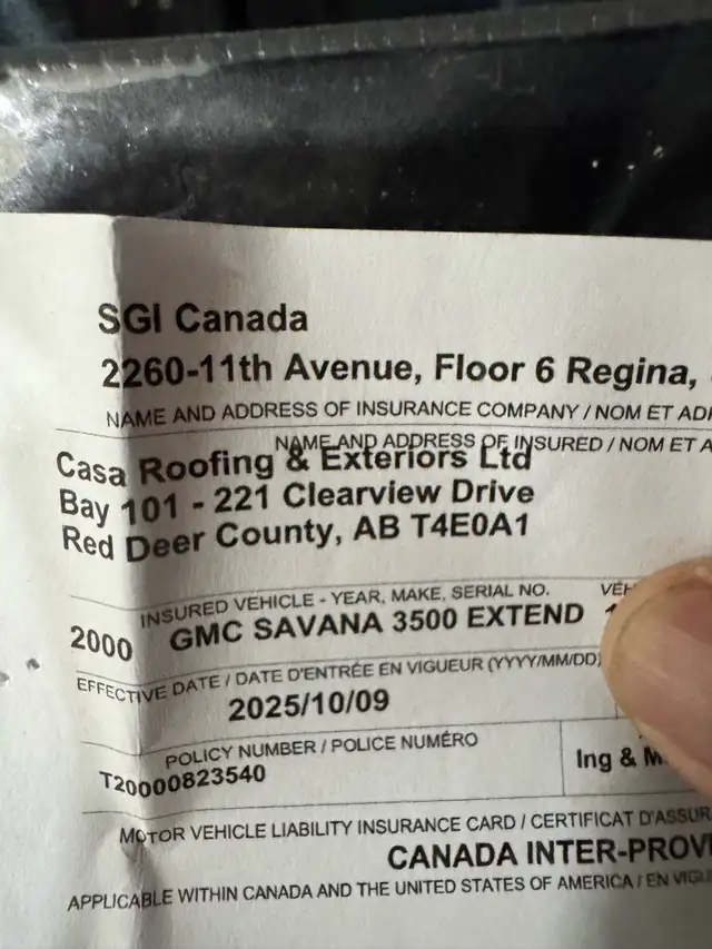 Eavestrough machine and cube van - Photo 4