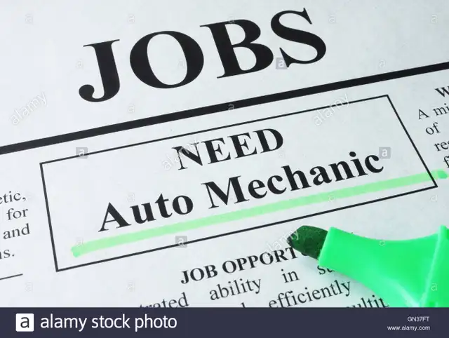 CAR MECHANIC/AUTOMOTIVE TECHNICIAN