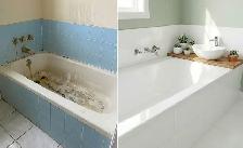 Bathroom Bathtub & Tile Restoration – Clean & Smooth Finish