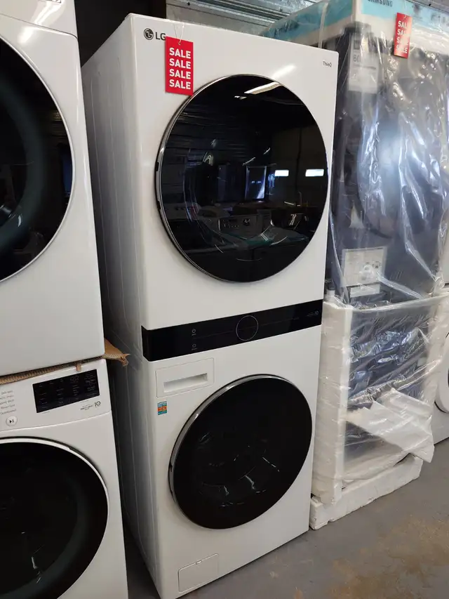 LG ThinQ '27' White Laundry Tower on Sale‼️ - Photo 2