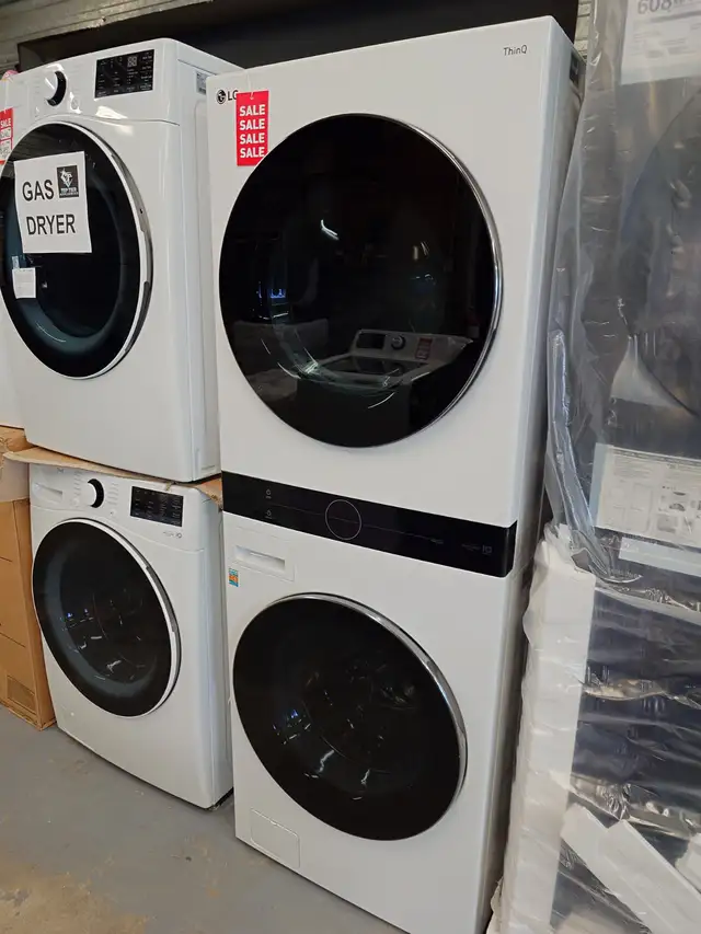 LG ThinQ '27' White Laundry Tower on Sale‼️ - Photo 3