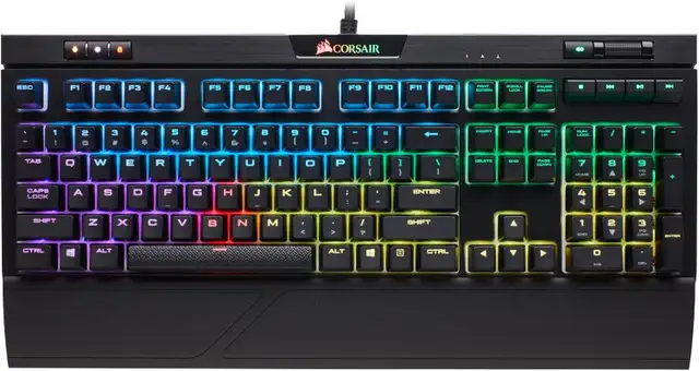 Clavier de jeu Mécanique Corsair STRAFE RGB MK.2 RGB USB Gaming - Photo 4