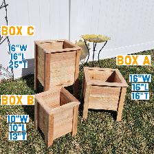 Custom Planter Boxes Handcrafted in Alberta