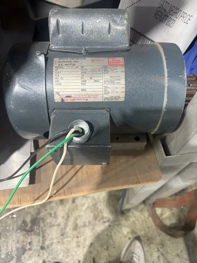 AC motor 1hp - Photo 3